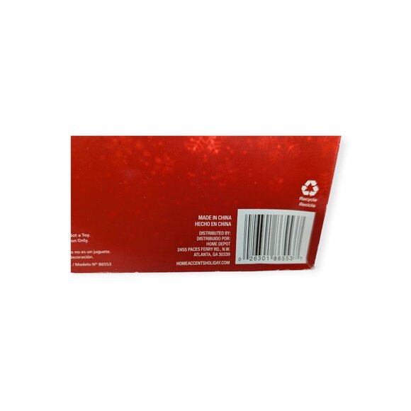 Home Accents Holiday Blown Glass Golfing Santa Christmas Ornament - Picture 6 of 10